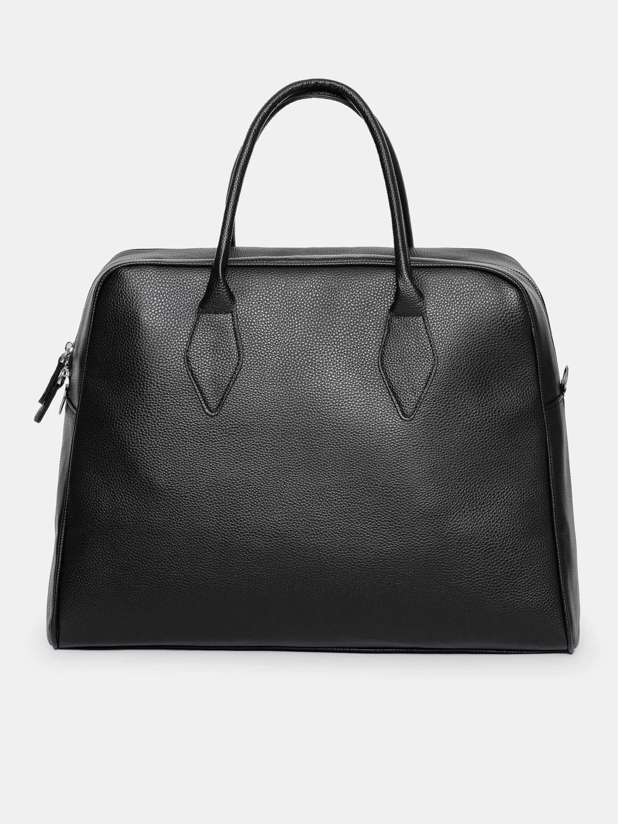 Frauen Source Unknown Grose Weekender-Tasche Aus Kunstleder, Schwarz