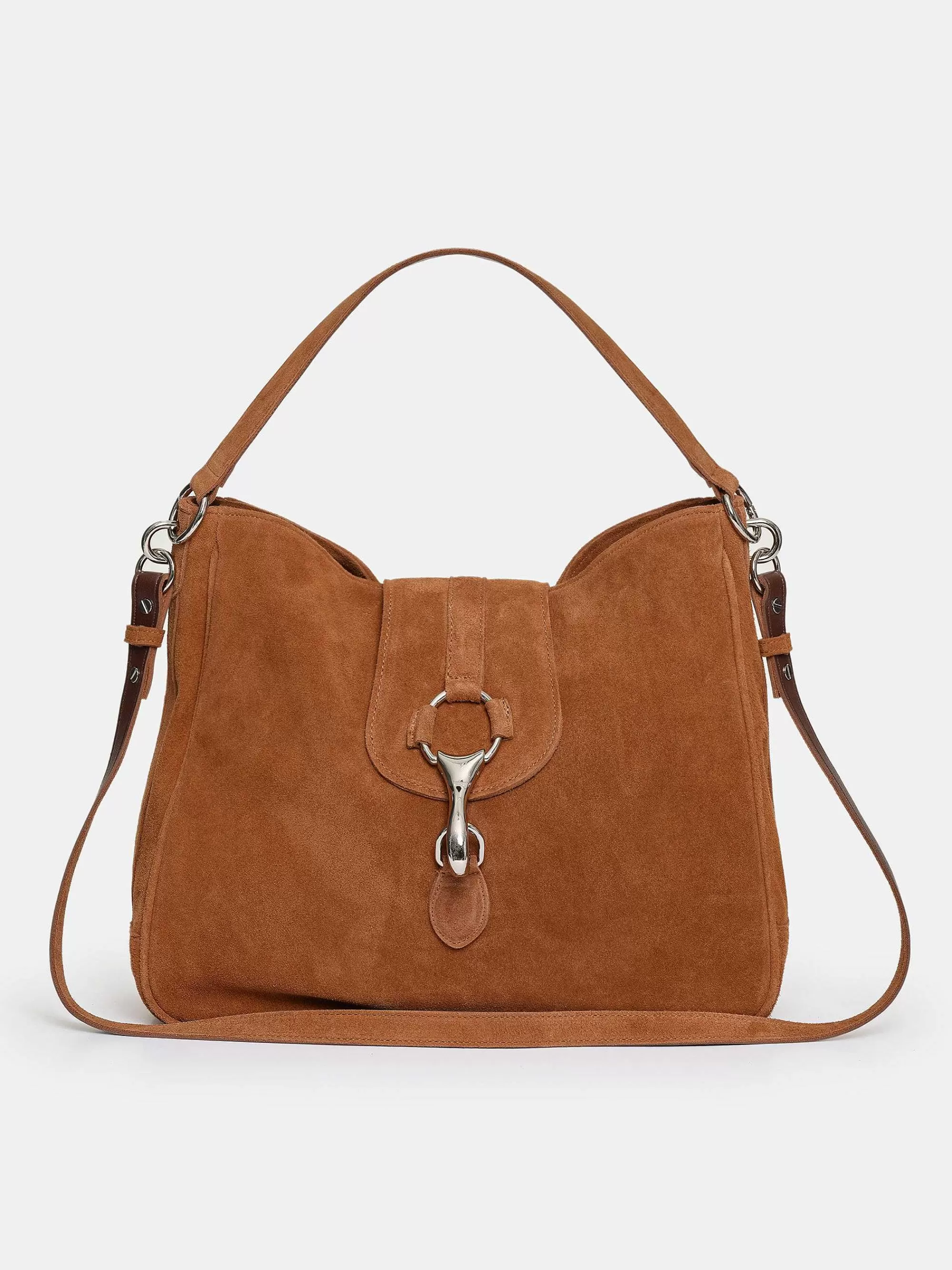 Frauen Source Unknown Hobo-Tasche Aus Wildleder, Kupfer