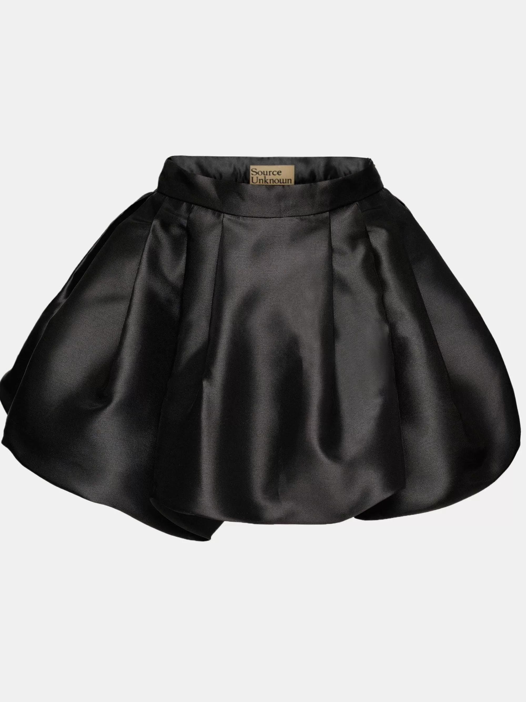 Frauen Source Unknown Suki Bubble Hem Minirock, Schwarz